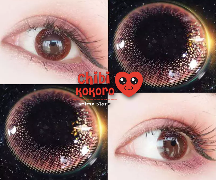 Lentes de contacto – Pearl Pink (con brillos) | Chibi Kokoro